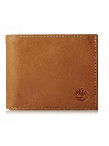 [經典製靴皮] Timberland Men's leather Wallet - Classic Tan Leather